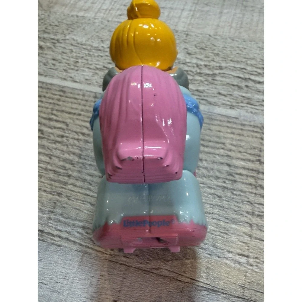 Little People Klip Klop Cinderella Figurine With Blue Horse